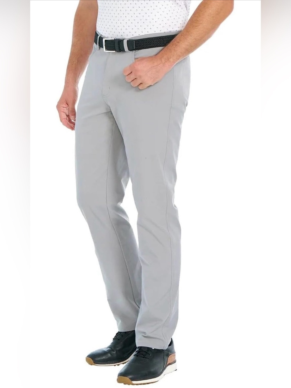 Greg Norman 5 pocket golf pant 4-way stretch Gray 36x32